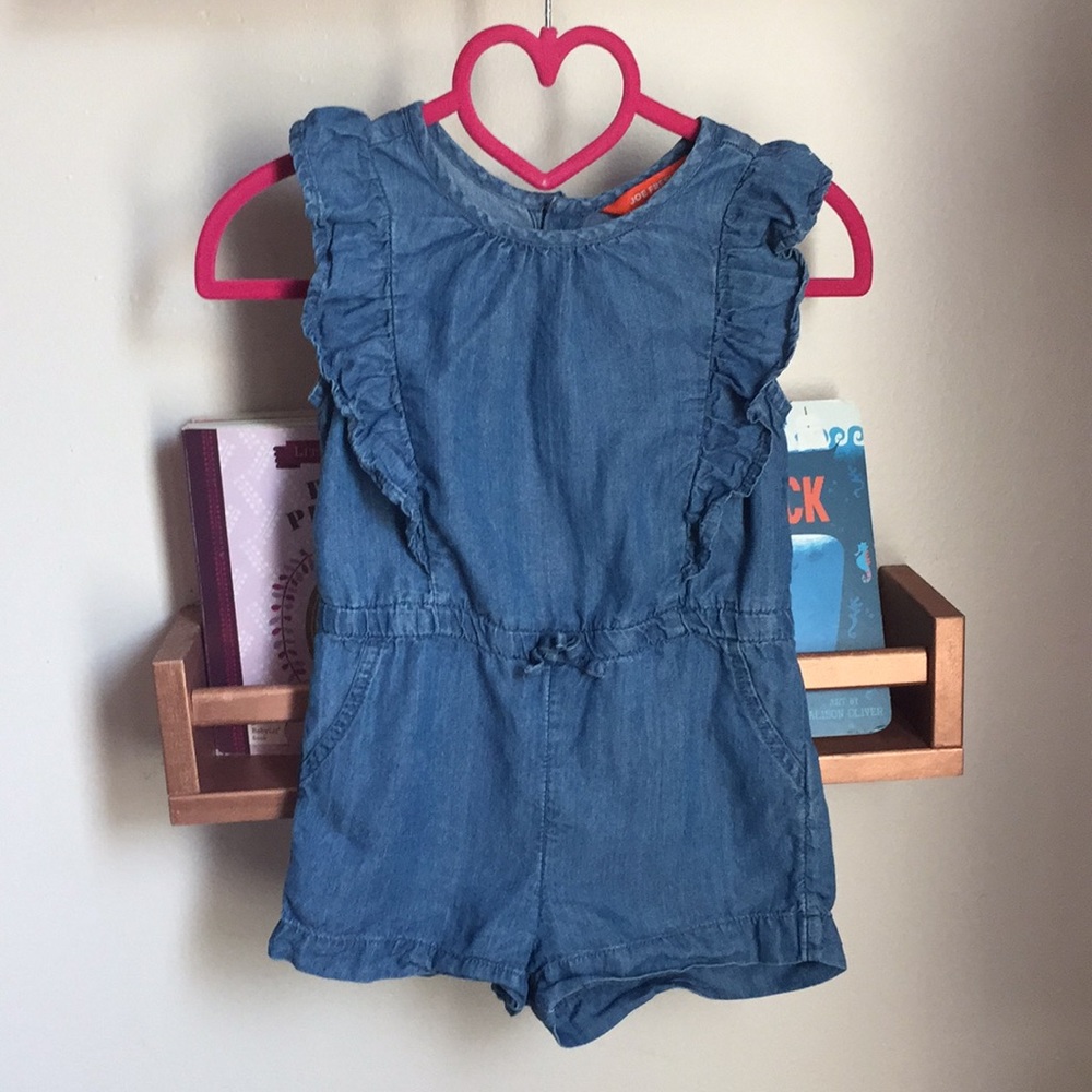 Joe Fresh Chambray Romper, 2T